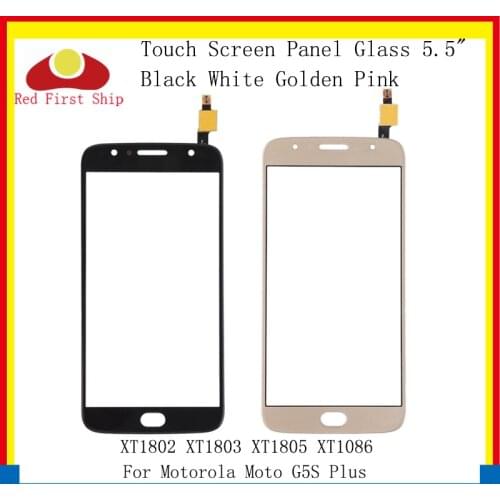 10Pcs/lot Touch Screen For Motorola Moto G5S Plus XT1802 XT1803 XT1805 XT1086 Touch Panel Digitizer Sensor Front LCD Glass Lens