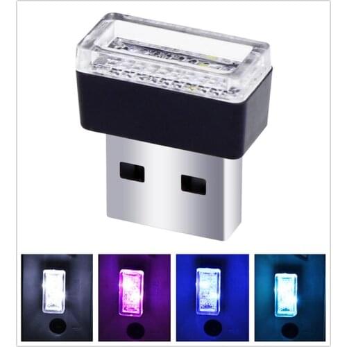 USB LED Car Interior Atmosphere Light Feet Lamp Illumination Decoration Light