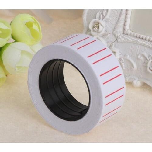 1 Roll(500 Labels) White Self Adhesive Price Label Tag Sticker Office Supplies