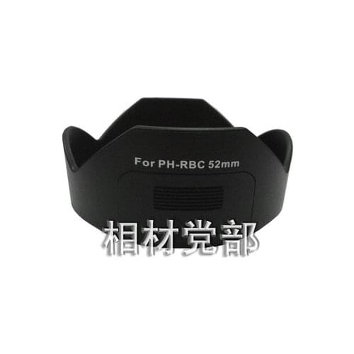 2pcs Replace RBC 52mm Lens Hood As PH-RBC For Pentax SMC DA K5II K5 K30 18-55WR 18-55MM F3.5-5.6AL WR Lenses
