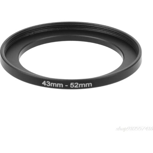 43mm To 52mm Metal Step Up Rings Lens Adapter Filter Camera Tool Accessories New O14 20 Dropshipping