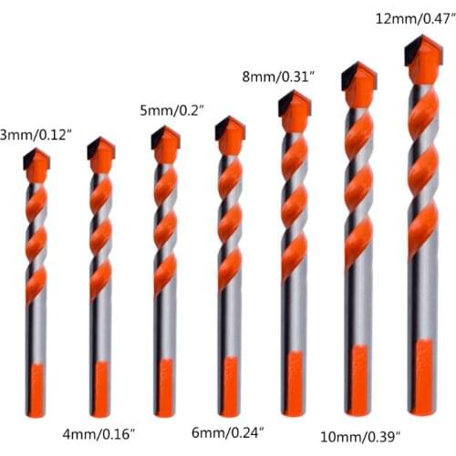 5Pcs/7Pcs/ Box Drill Bits Multifunctional Ceramic Glass Punching Hole Working Sets For Penetrate Tile, Concrete, brick