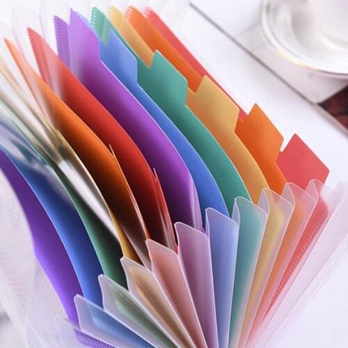 A6 File Folder, 13 Pockets Rainbow Expanding Folder Accordion Folder Organizer For Files Documents Cards Certificates Storage