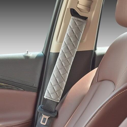 Car Safety Belt Car Seat Belt Cover For Audi A3 A4 A5 A6 A7 A8 B6 B7 B8 C5 C6 VW POLO Golf 5 6 7 GTI Passat B5 B6 B7 Jetta