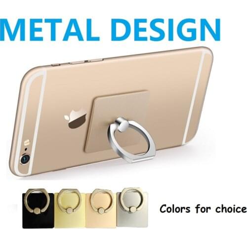 Finger Ring Holder Support Metal Grip Socket Smartphone Stand Car Bracket Mount For Ipad IPhone Xiaomi Smart Phone