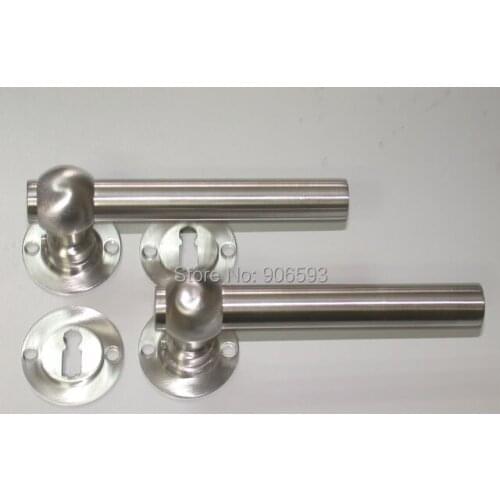 6pairs free shipping stainless steel elegance door handle,door handles for interior doors