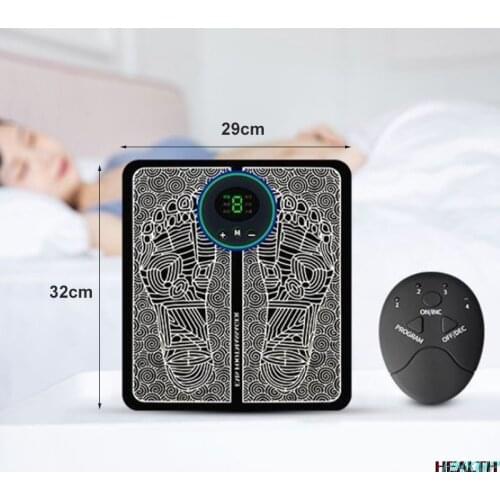Ems Electric Foot Massager Pad Feet Muscle Stimulator Leg Reshaping Foot Massage Mat Relieve Ache Pain Health Care