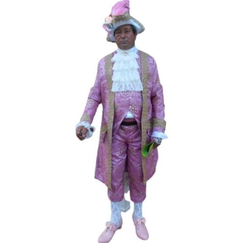 History! customer-made Renaissance Vintage Male Costumes Victorian suits Ml-19