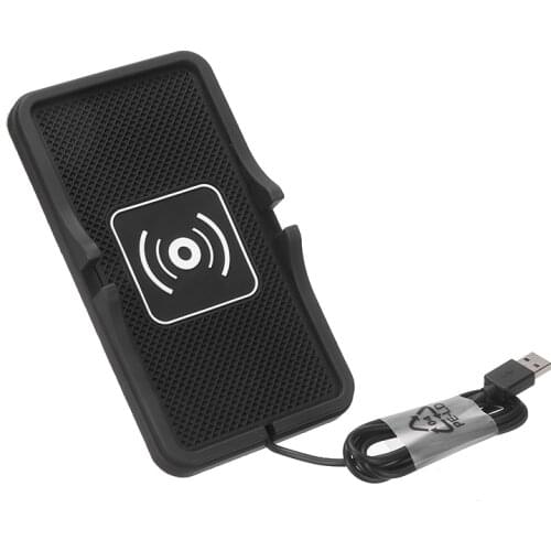 POHIKS 1pc Multi-functional Anti-slip Wireless Charger Pad Portable Fast Charging Mobile Phone Holder With Cable