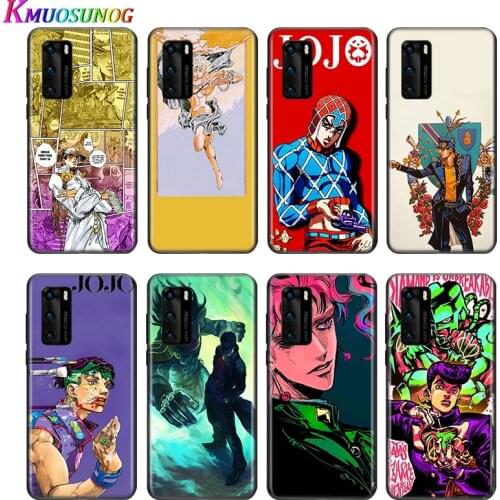 Silicone Cover JoJo Bizarre Adventure For P Smart S Z Mate 40 30 20 10 Plus PRO Plus Lite 2018 2019 2020 Soft Phone Case