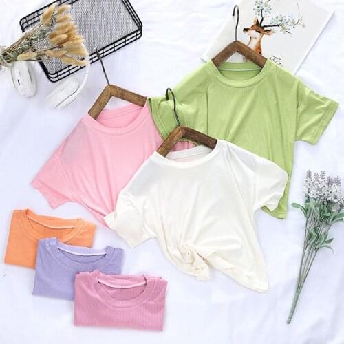 New Baby t shirt Girls tee Tops Baby Boys' t-Shirts Summer Clothes Baby Clothing Super Comfortable short sleeves Boys t Shirts