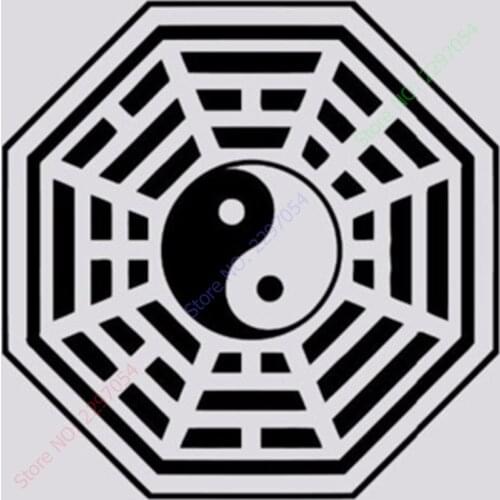 New Wall Decal Buddha Yin Yang Oriental Relaxation Meditation OM Decor Home Decoration Wall Sticker size 56x56cm