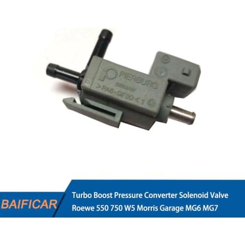 Baificar Brand New Genuine Turbo Boost Pressure Converter Solenoid Valve 10069679 For Roewe 550 750 W5 Morris Garage MG6 MG7