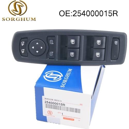 OEM 254000015R Premium Window Switch Fit for Renault Megane Laguna III 2008-2016