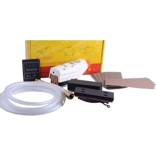 Pneumatic air line sander, pneumatic sandpaper groove edge reciprocating profile sanding polishing machine