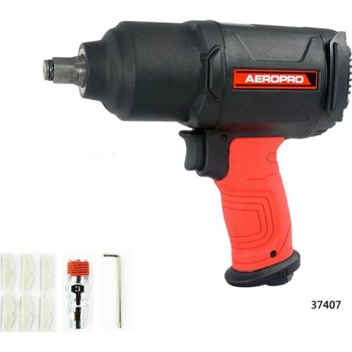 Pneumatic Impact Wrench 1/2" Pneumatic Gun Air Pressure Wrench Tool Torque 650ft-lb
