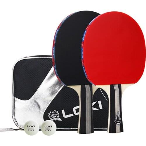 Professiona Elastic Match Ping Pong Rackets For Basic Training Powerful Table Tennis Racket Set With Good Control High Spin -40