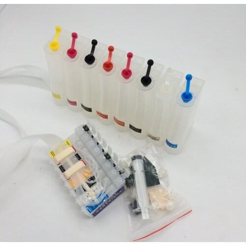 Continuous Ink Supply System For EPSON R1900 Photo CISS CIS Empty printer
