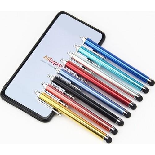 Universal Multiple Color Stylus Touch Screen Pen with Clip for Cell Phone Stylus Touch Pen 1000pcs