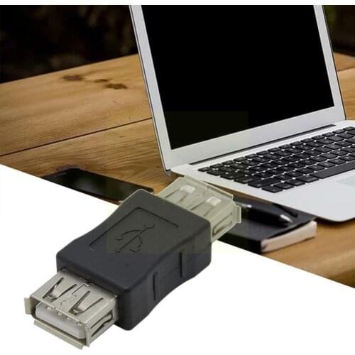 Male to Male USB Adapter USB 2.0 Female to Female Converter Computer Connector Adapter Practical Accessories Cables V3S3