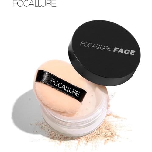 Focallure Oil Control Makeup Finish Setting Loose Powder Face Make up Powder Waterproof Translucent Superfine Mineral Powder
