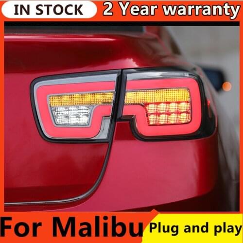 Tail Lamp For Car Chevrolet Malibu 2012-2016 Tail Lights Led Fog Lights DRL Daytime Running Lights Tuning Car Accessories