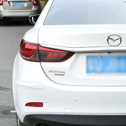 Car bumper protection strip with protective angle for Mitsubishi ASX Outlander Lancer Evolution Pajero Eclipse Grandis FORTIS