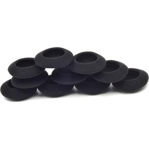 10pcs 4mm Thick Foam Cushion Ear Pads Replacement Accessory Parts For Plantronics Audio 310 470 478 628 626 Headphone