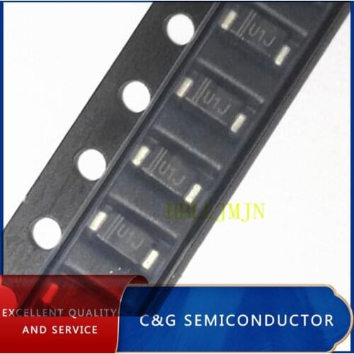 100pcs US1JW US1J Marking U1J 1206 SOD-123FL 1A 600V ZJ