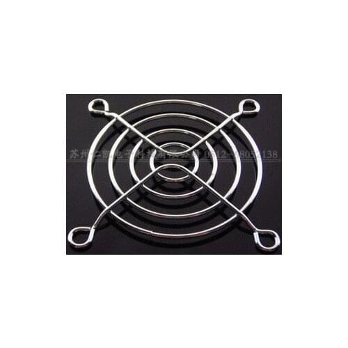 100 pc per lot 7cmx7cm nickel coated steel fan protection cover /fan guard grid/ ventilation fan grille