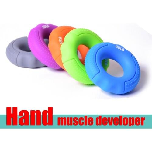 Strength Hand Gripper Grip Silicone Ring Hand Resistance Band Finger Stretcher-Exercise Forearm Wrist Training Carpal Expander