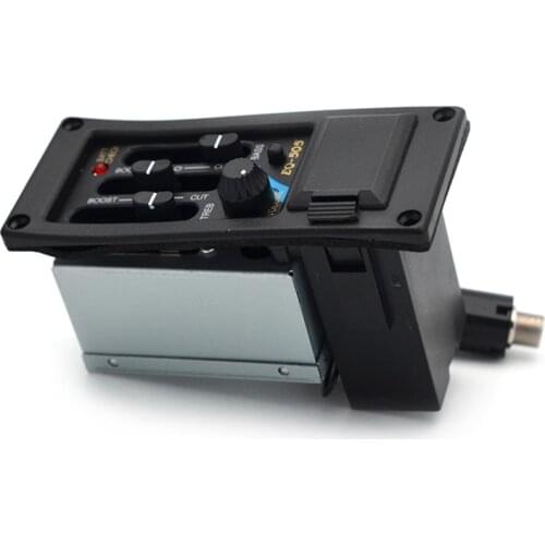 2021 Top 3 Band EQ Guitar Preamp Equalizer Piezo for Ovation OUD Acoustic Guitars EQ-505