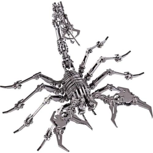 3D Stainless Steel Puzzle DIY Assembled Detachable Model Toys