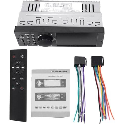 4" Bluetooth 1 DIN USB FM Audio HD Car Stereo Radio Video MP5 Player 7805