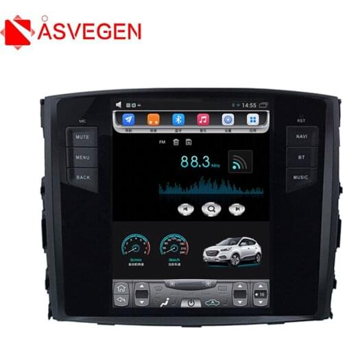 Asvegen Tesla 10.4'' 2G Ram 32GB Android 6.0 Quad Core Car No DVD Player Radio For MITSUBISHI PAJERO Multimedia GPS Navigation