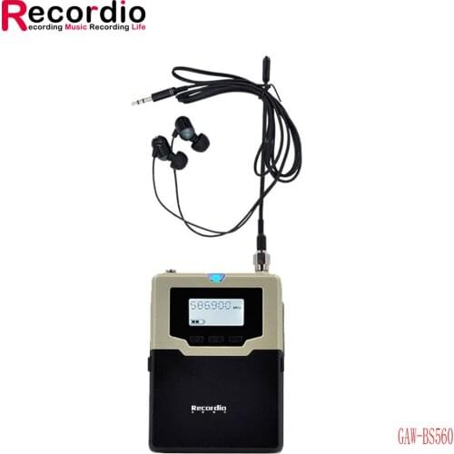 GAW-BS560 Wireless monitor performance stage singer band rehearsal ear return system return device stereo for bodypack