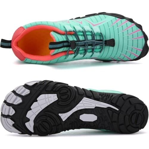 2021 New Arrival Man Women Barefoot Aqua Shoes Upstream Water Sneakers Quick Drying Breathable Hiking Sport River Sea Size 35-46