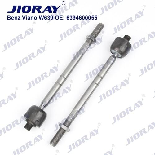 JIORAY Pair Front Axle Inner Steering Tie Rod Ends Ball Joint For Mercedes Benz Viano Vito W639 2003- 6394600055 6394600255