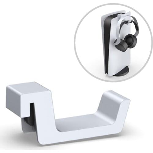 Headphone Wall Mount Holder Bracket Hanger Storage Stand for PS5 Host Headset Support Hook Console Gamepad Game Accessories