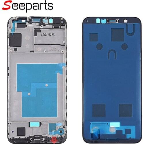 Original For Huawei 7A Pro Front Frame Middle Bezel Housing Honor Y6 2018 Faceplate Chassis For Huawei Y6 Prime 2018 Front Frame