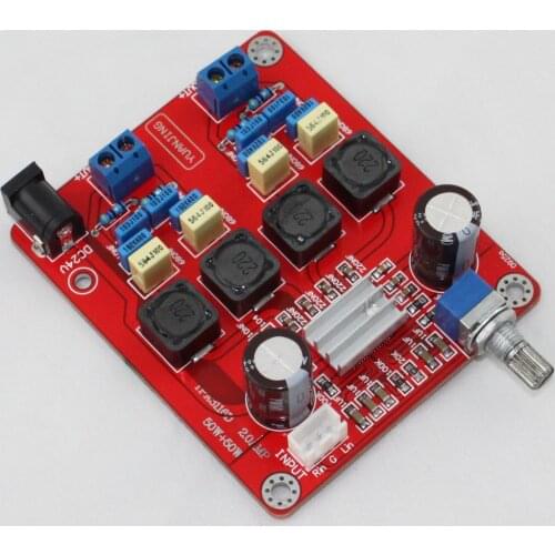 DC18-24V 2A TPA3116 Class-D 2.0 channel amplifier board (50W +50 W)