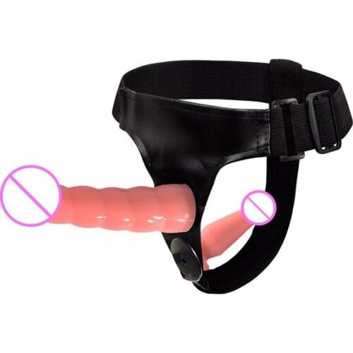 Strapon Realistic Dildo Pants Harness for Men Pants Strap Ons Double Dildos with Harness Belt Erotic Costumes Sex Toys for Woman