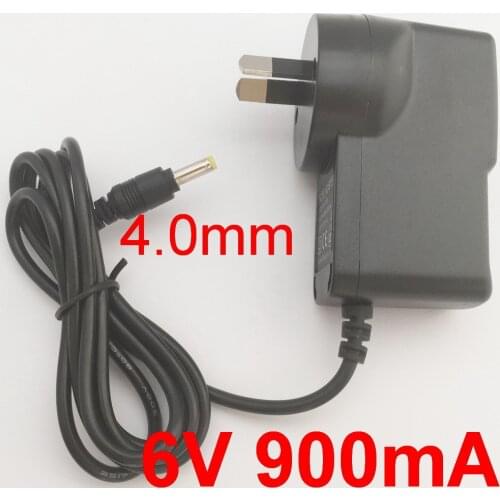 1PCS 6V 900mA High quality DC 6V 900mA & 0.9A AC 100V-240V Converter Switching power adapter Supply AU Plug DC 4.0mm x 1.7mm