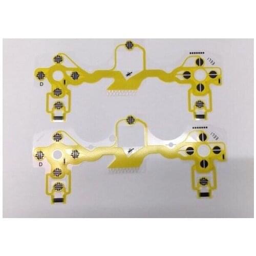 150pcs/lot original gold for ps4 020 controller keypad button conductive film ribbon flex cable