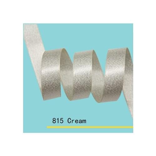 5/8" inch satin ribbons with silver filaments 14 colors in stock