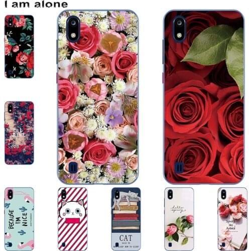I am alone Phone Case For ZTE Blade A3 A5 A7 A7S 2019 Fashion Color Cute Cartoon Printed Paint Mobile