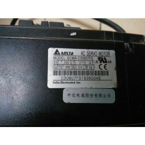 USED 100% TESED AC SERVO MOTOR ECMA-C3080FS *100% REAL STOCK,Please contact us for real photo