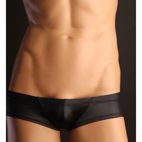 Men Mini Bikini Thong Low Waist Boxer Briefs Underwear Comfy Breathable Underpants Comfortable Sexy Shorts Panties Swim Trunks