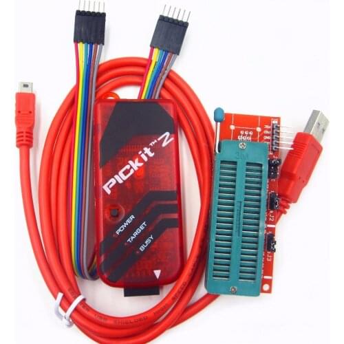 PICKIT2 Programmer + PIC ICD2 PICKit 2 PICKIT 3 Programming Adapter Universal Programmer Seat HAILANGNIAO