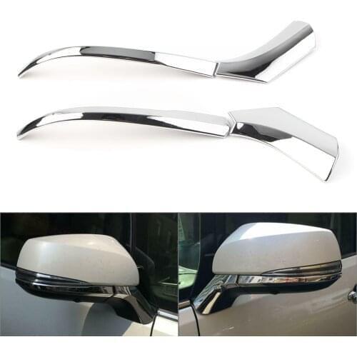RAV4 2019-2020 Auto Rearview Mirror Side Molding Cover Trim For Toyota RAV 4 2019 2020 Chrome ABS Plastic